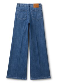 United Colors of Benetton WIDE FIT - Flared Jeans - blue