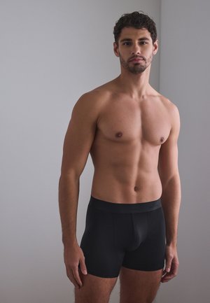 Next, SIGNATURE PACK OF 4 - Boxer aderenti lunghi - black lyocell