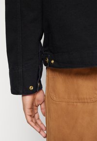 Carhartt WIP DETROIT JACKET - Poletna jakna - black / black aged canvas