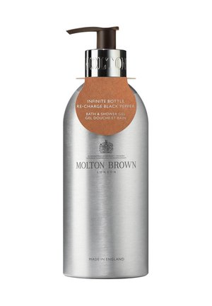 INFINITE BOTTLE RE-CHARGE BLACK PEPPER BATH & SHOWER GEL - Shower gel - silber