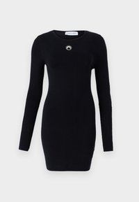 MOON MINI DRESS - Etuikjole - black