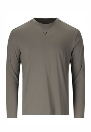 VIRTUS, VIRTUS LONGSLEEVED T-SHIRT WALTON - T-shirt à manches longues - gunmetal