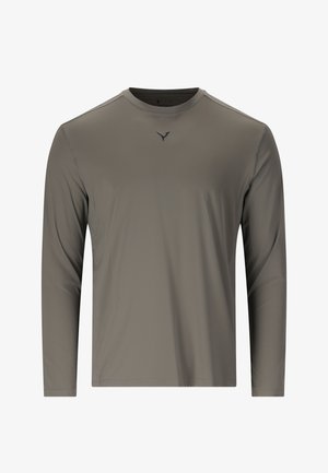 VIRTUS, VIRTUS LONGSLEEVED T-SHIRT WALTON - T-shirt à manches longues - gunmetal