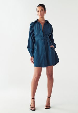 ELLIOT - Skjortekjole - teal