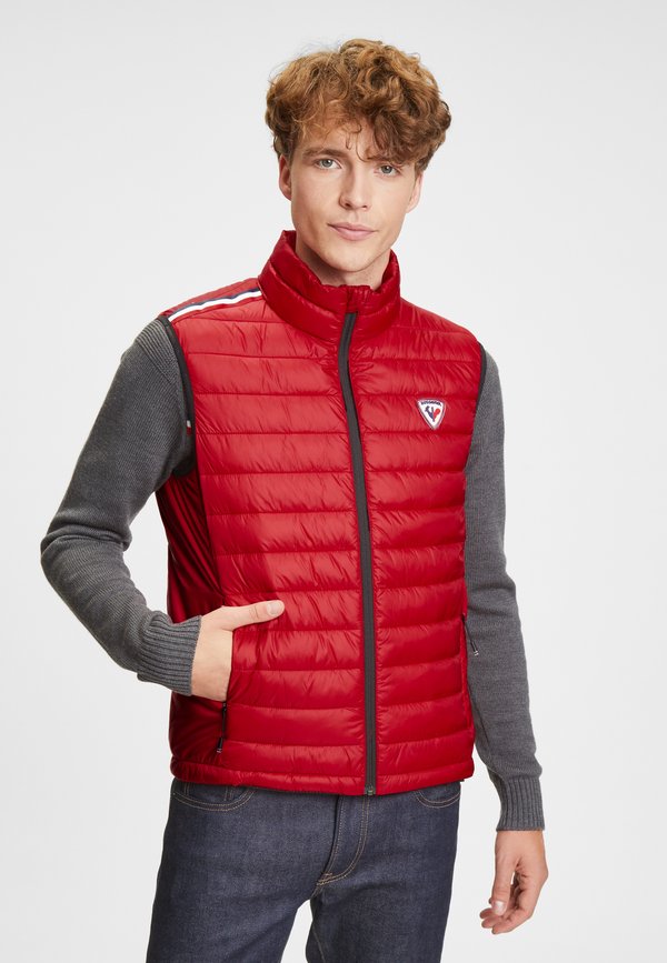 ROSSI VEST - Weste - carmin