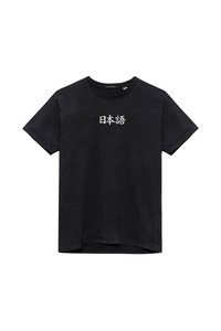 WASHED HERON JAPAN - T-shirts med print - black