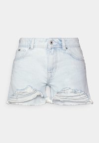 RELAXED - Lühikesed teksad - light-blue denim