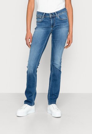 HOLLY - Džíny Straight Fit - denim