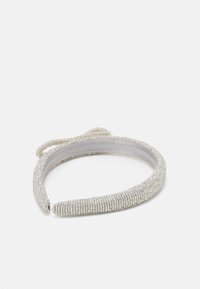 Becksöndergaard BOW SLIM BEADED HAIRBRACE - Accessori capelli - silver-coloured