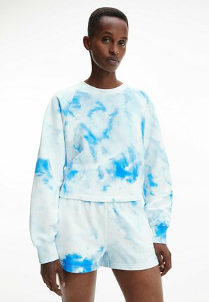 Calvin Klein Jeans OVERSIZED - Sudadera - summer splash aop