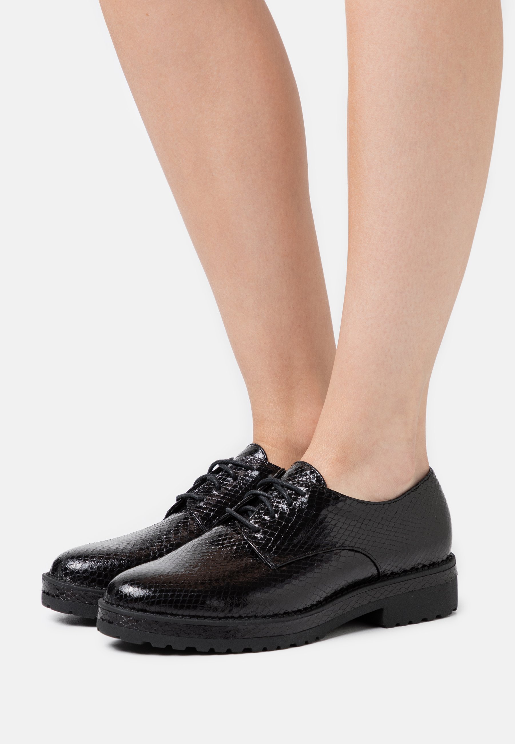 Anna Field LEATHER Snøresko black Zalando.no Anna Field Snøresko black Zalando.no