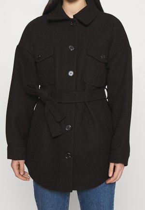 Halflange jas - black