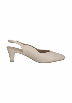 SLINGBACK - Klasične pete - cream perlato