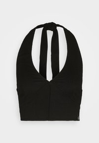 HALTERNECK - Topper - black