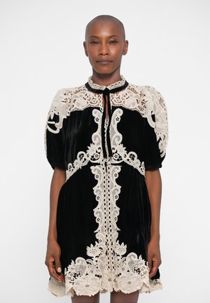 MEDINA DRESS - Blusenkleid - black