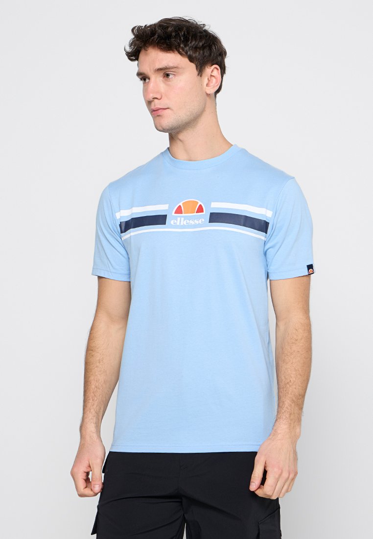 Ellesse T-shirt print lichtblauw
