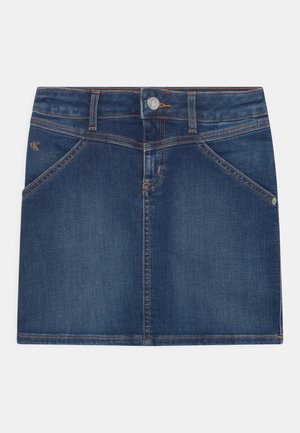 PENCIL - Minirock - middle blue