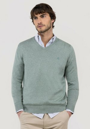 El Ganso, JERSEY CUELLO PICO - Jersey de punto - menta