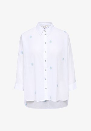 ONLY, ONLNEW LINA GRACE LS EMB SHIRT NOOS WVN - Chemisier - bright white