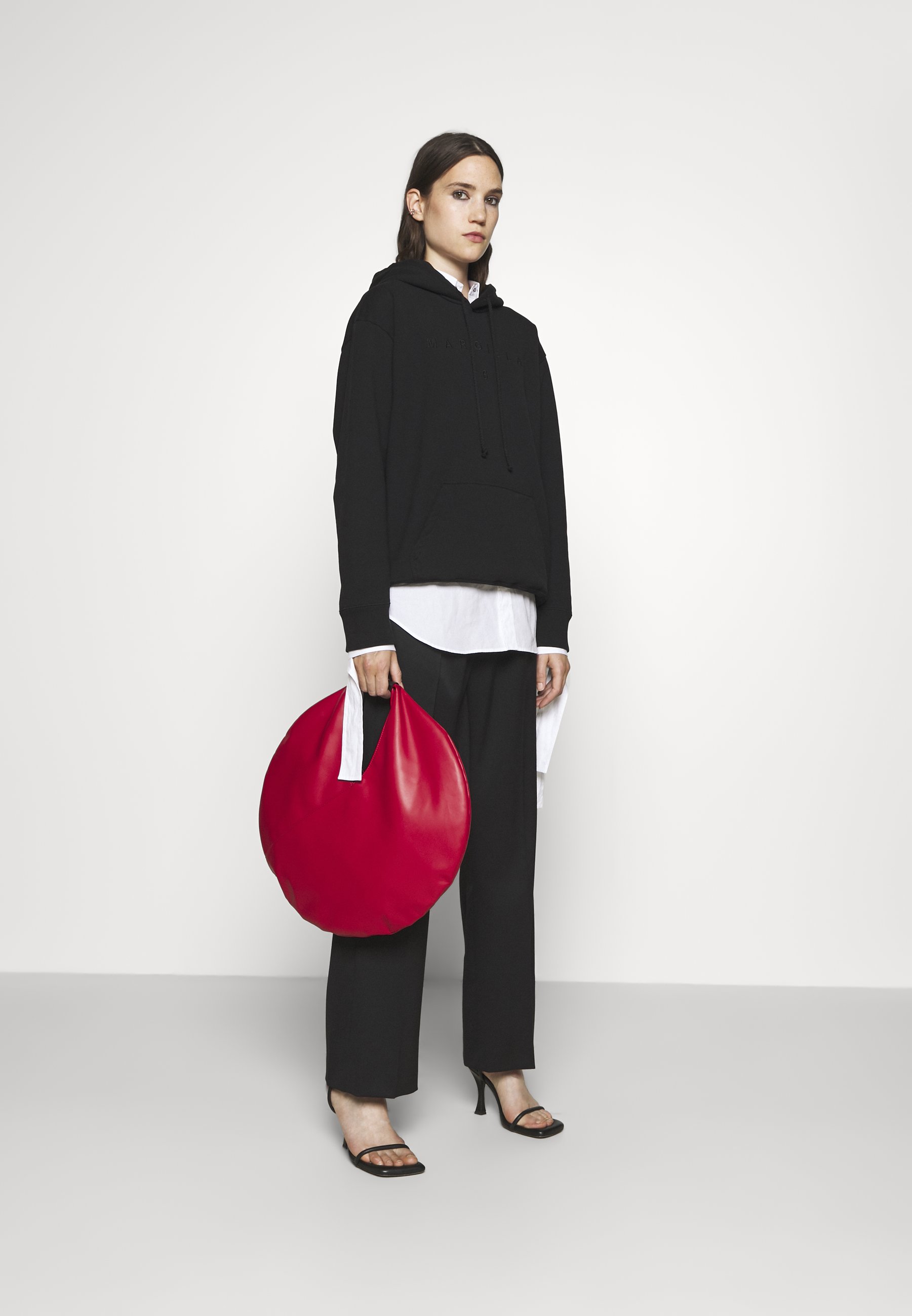 MM6 Maison Margiela Sweater - black/Zwart - Zalando.nl