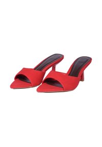 Ciabalù Ciabattine con tacco - rosso