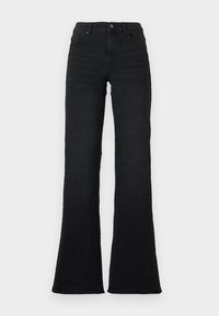 ONLLUSH RETRO FLARED  - Jean flare - washed black