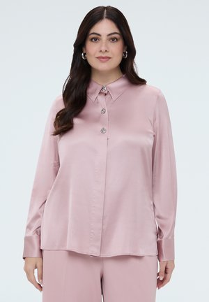 CON BOTTONI GIOIELLO - Skjorta - rosa