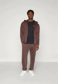 Champion ICONS FULL ZIP HOODIE - Jaka ar rāvējslēdzēju - bordeaux