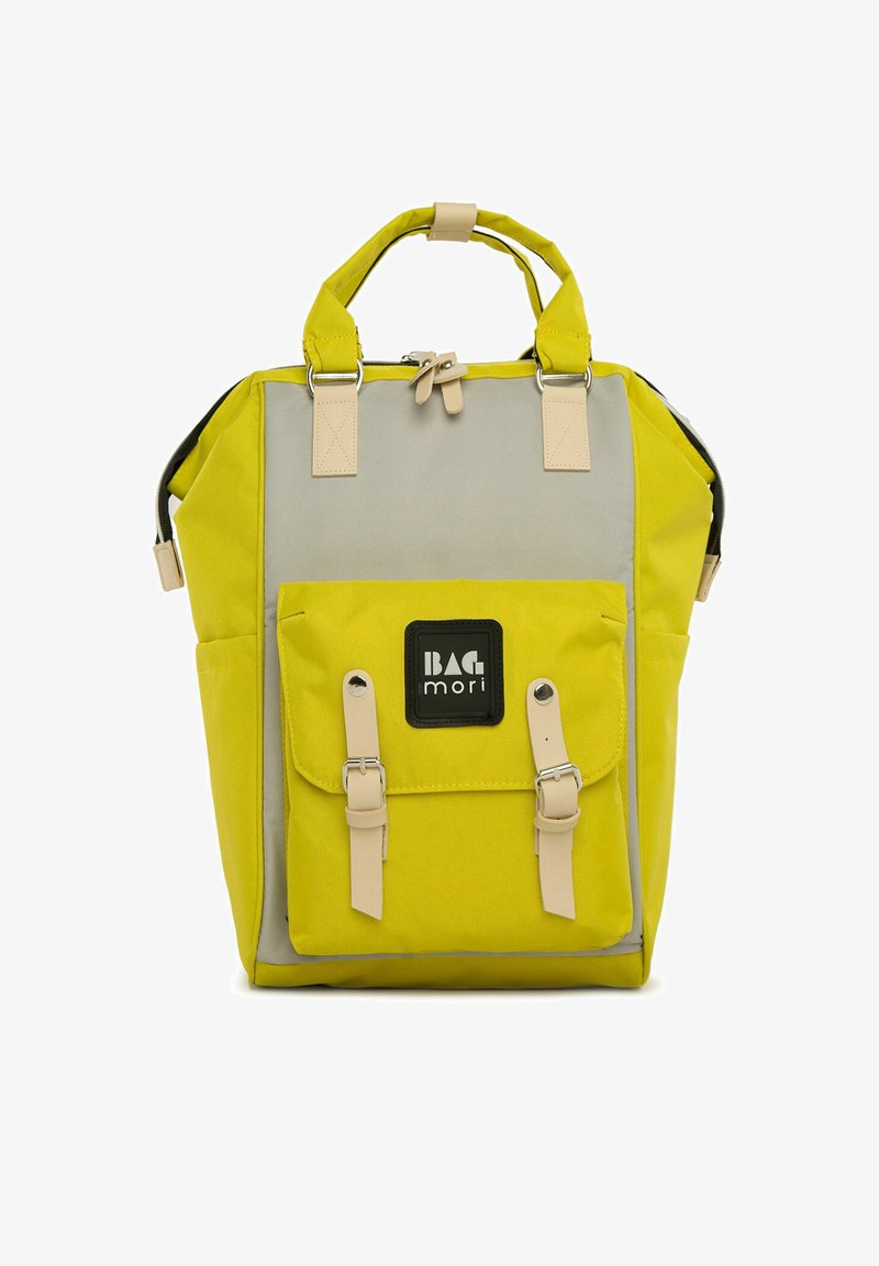 Bagmori TWO-TONE DIAPER BAG BACKPACK - Beebitarvete kott - gelb