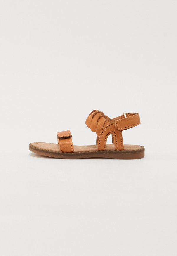 CILLE - Sandals - cognac