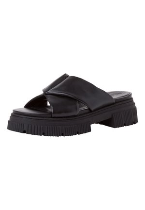 Pantolette flach - black