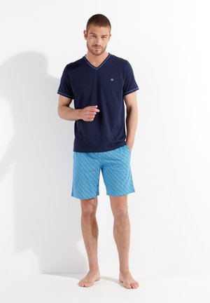 HOM CAMERON - Nattøj sæt - blue print