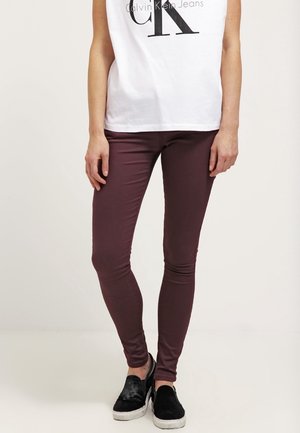 Skinny-Farkut - bordeaux
