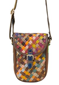 IZIA Skuldertasker - black multicolor