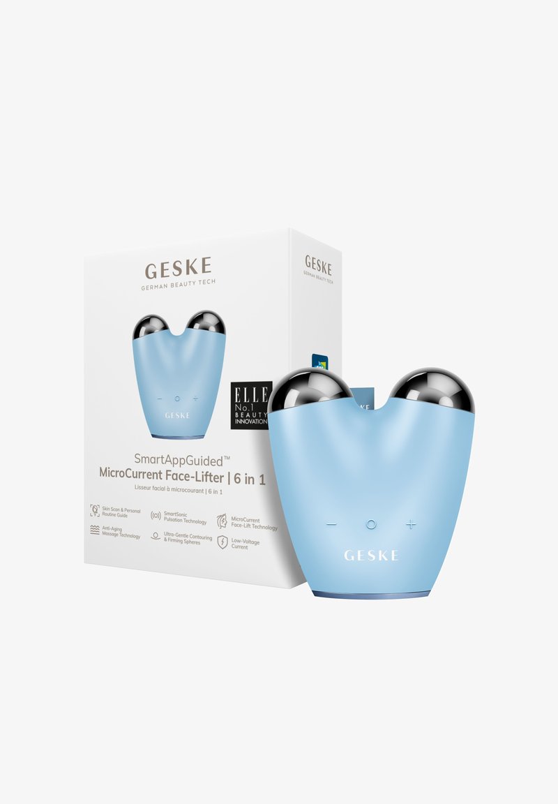 GESKE - MICROCURRENT FACE-LIFTER | 6 IN 1 - Hudplejeredskab - aquamarine, Forstør