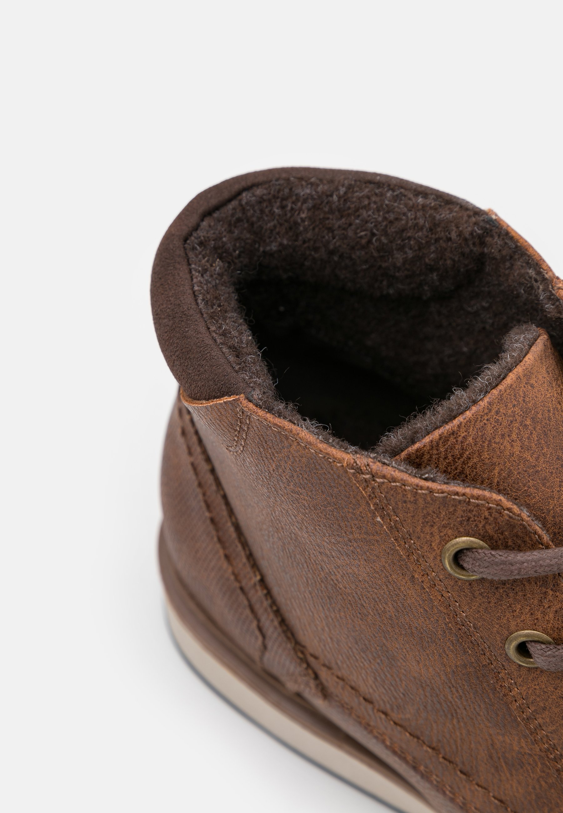 Pier One Botines con cordones - brown/marrón - Zalando.es