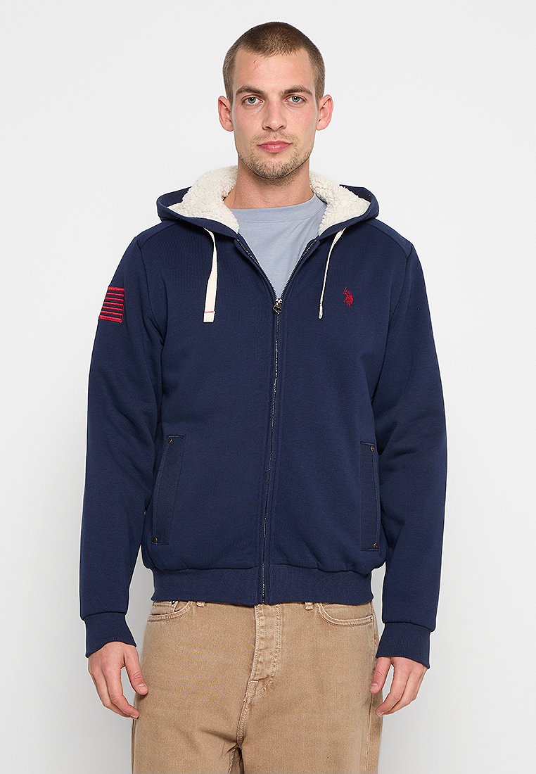 U.S. Polo Assn. Sweater met rits donkerblauw U.S. Polo Assn. Sweater met rits donkerblauw