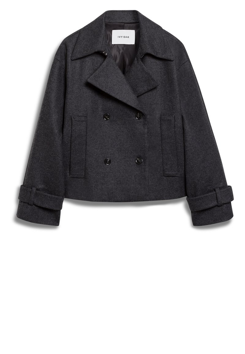 IVY OAK JANET JACKET - Classic coat - anthracite/grey - Zalando.co.uk
