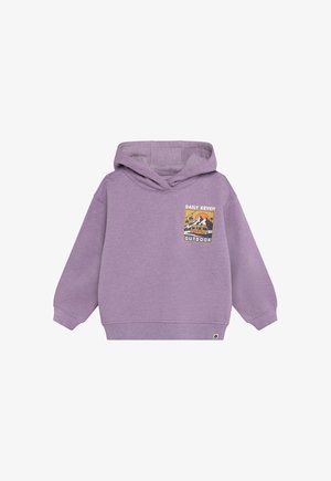 Daily7, - - Hoodie - purple melange