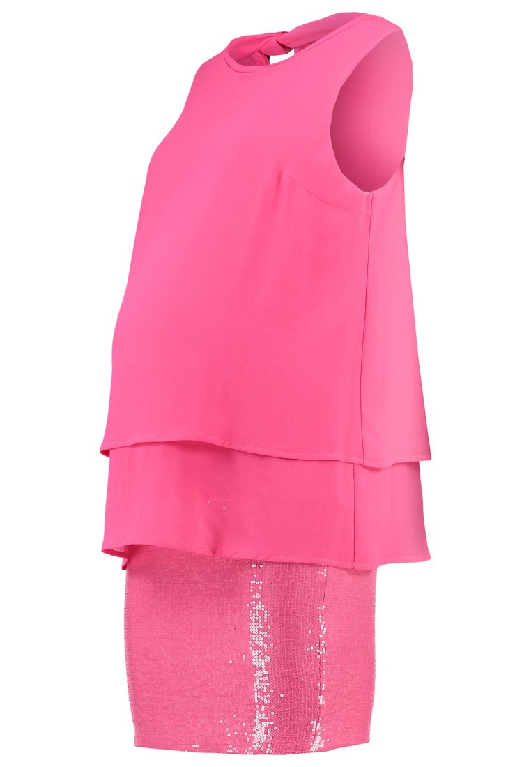 Sara’ Cocktailjurk donkerroze