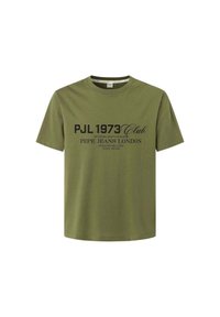 Pepe Jeans MALCOM TEE - Tričko s potlačou - military green