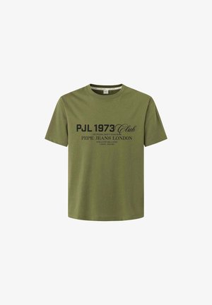 Pepe Jeans MALCOM TEE - T-shirt print - military green
