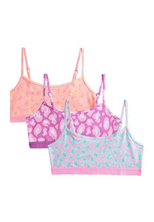 Next, REGULAR FIT - CROP 3 PACK - Brassière - pink purple