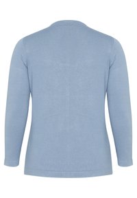 Kaffe Curve FARSIA - Chaqueta de punto - faded denim