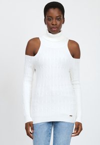 INFLUENCER OFF-SHOULDER - Maglione - milk