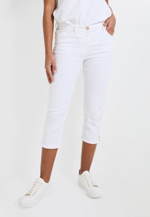 CORSAIRE - Shorts vaqueros - blanc