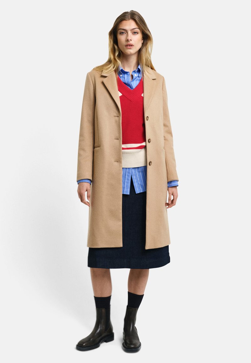 GANT TAILORED  - Klassischer Mantel - warm khaki