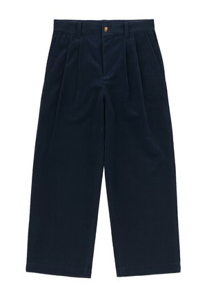 PROHIBITED, HERITAGE CORDUROY PANTS - Παντελόνι - navy