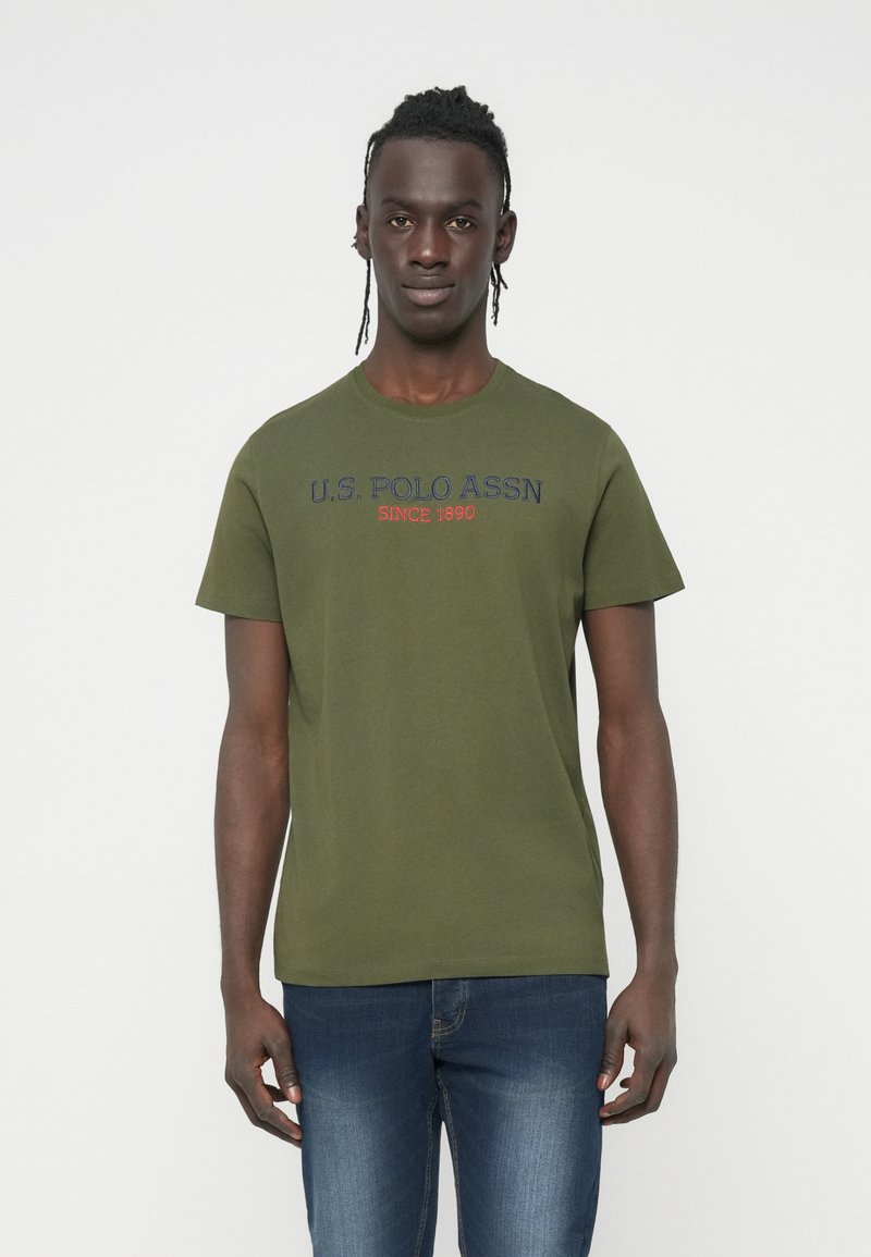 U.S. Polo Assn. T-shirt print groen
