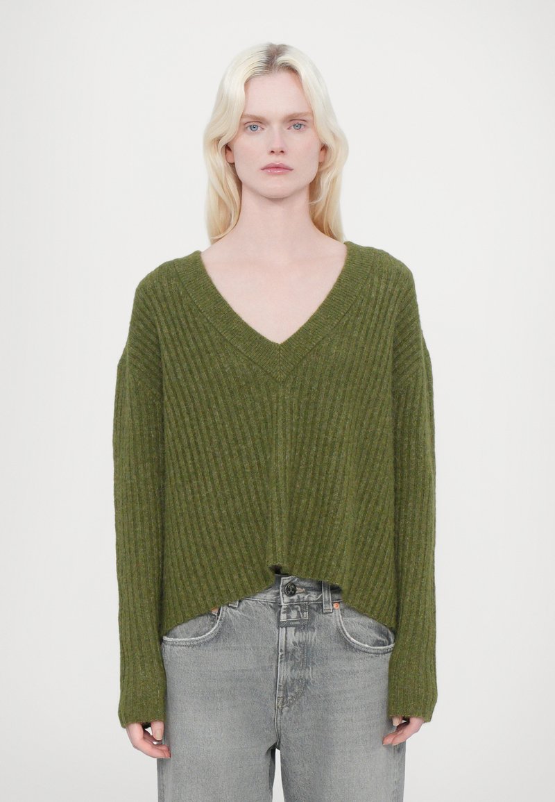 CLOSED V NECK - Džemper - pistachio green